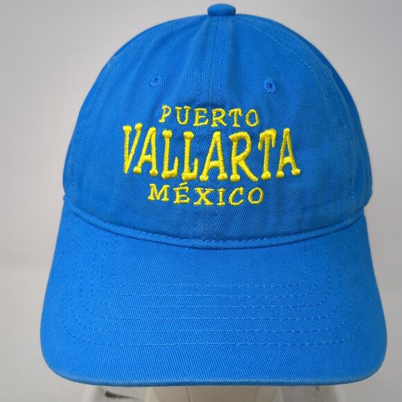 Puerto Vallarta Mexico Slideback Baseball Hat Blue One Size Explosion Caps - Picture 2 of 9